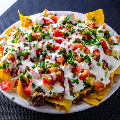 Lækre nachos med favoritosten