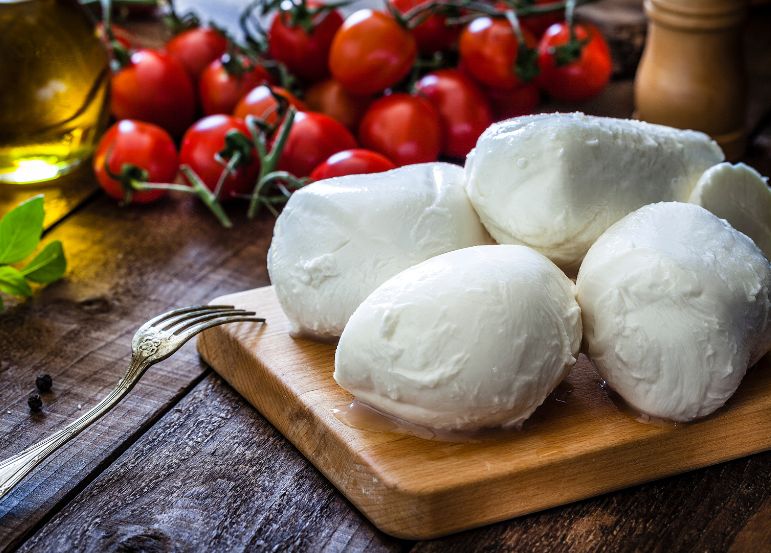 Pasta filata ostetyper